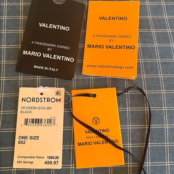 Valentino black leather tote bag - Picture 15 of 16